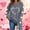 974#Gray, variant on Womens Winter Sweatshirt Round Neck Heart Print Long Sleeve Pullover Comfortable Casual Wear for Daily and Holiday