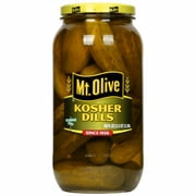 Mt. Olive Whole Kosher Dill Pickles, 80 fl oz Jar