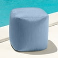 thumbnail image 6 of Jaxx Luckie Outdoor Patio Bean Bag Ottoman, Ocean, 6 of 8