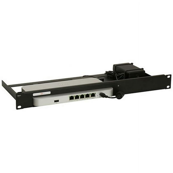 Rackmount.IT RM-CI-T4 Rack Shelf for Cisco Meraki MX64, MX67 & MX67C, Jet Black