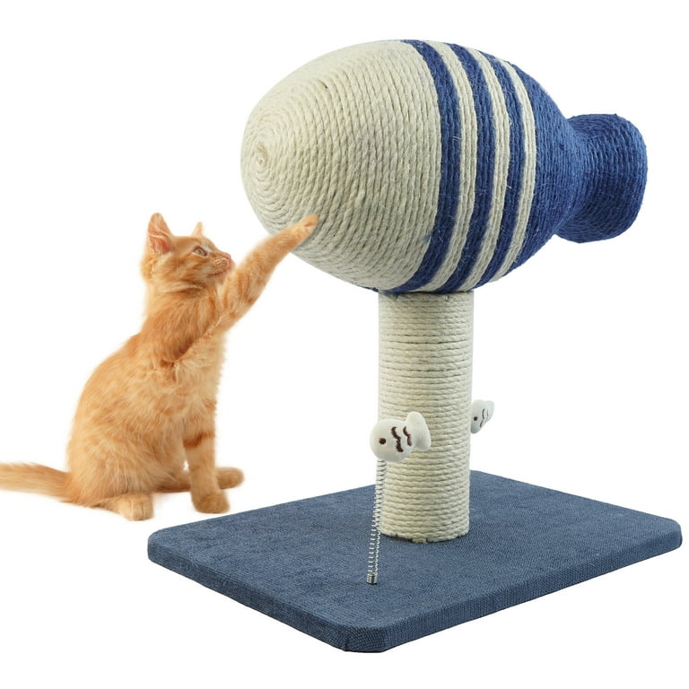 Vertical cat scratching discount post