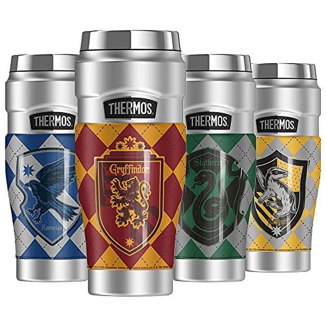 Termo de acero inoxidable THERMOS Harry Potter Gryffindor a cuadros aislamiento al vacío 16 oz