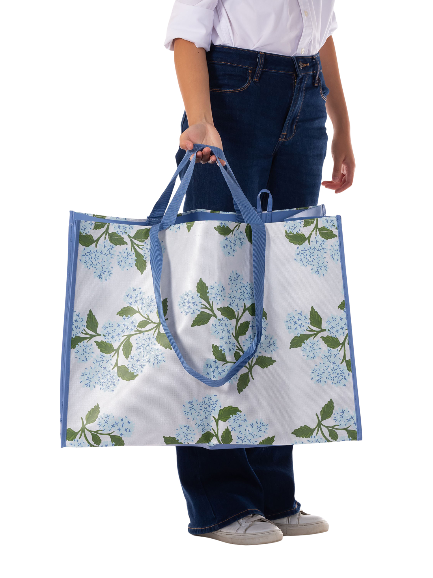 PLANET E. REUSABLE GROCERY BAG, LARGE TOTE BAG, SHOPPING BAG