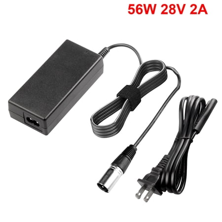 24V 2A XLR Mobility Electric Scooter wheelchair Gel/Lead Acid Battery Charger US