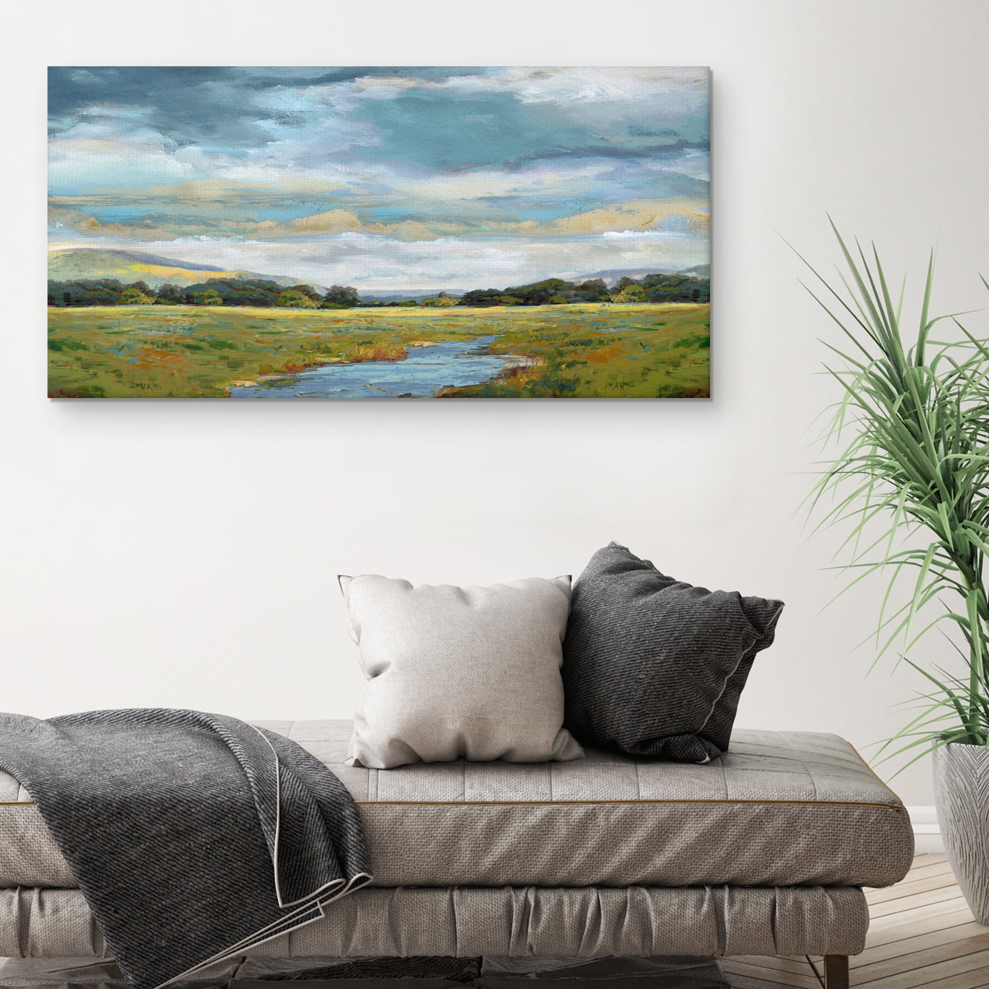 Itchen by Paul Duncan Landscape Canvas Art