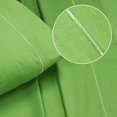 thumbnail image 2 of MALLONI HOME California King Sheet Sets - Cotton Rich Bedding Sets, 4 Piece Deep Pocket Bed Sheets Sets - Ultra Soft, Wrinkle Resistant, Quick Dry, Easy Care California King Sheets - Kiwi Green, 2 of 5
