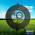thumbnail image 5 of Handmadetneonsign Sun & Moon Wind Spinner Metal, Garden Decor Yard Art Outdoor Kinetic Nature Lovers 132782, 5 of 5