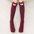 thumbnail image 2 of IWRICH 6 Pairs Knee High Socks Gift Long Crazy Silly Tall Funny Boot Cute Animal Fun Socks, 2 of 4