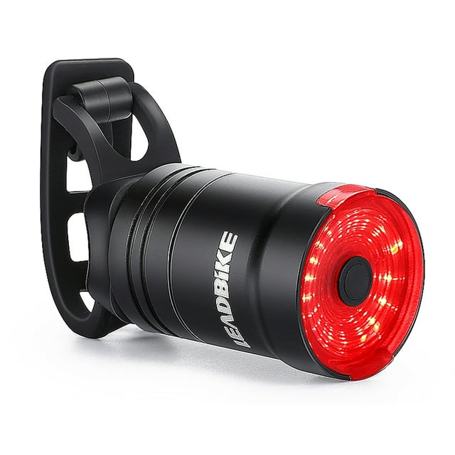 Luz Trasera LED inteligente Luz trasera de bicicleta USB recargable Bicicleta Luces traseras Detecci Tomshoo Luz Trasera