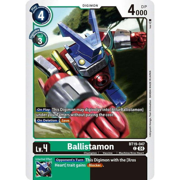 Digimon Release Special Booster 2.5 Common Ballistamon BT19-047