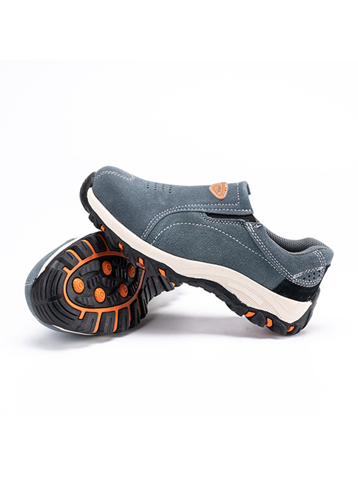 SIMANLAN Mens Womens Steel Toe Shoes Indestructible Slip Resistant Work