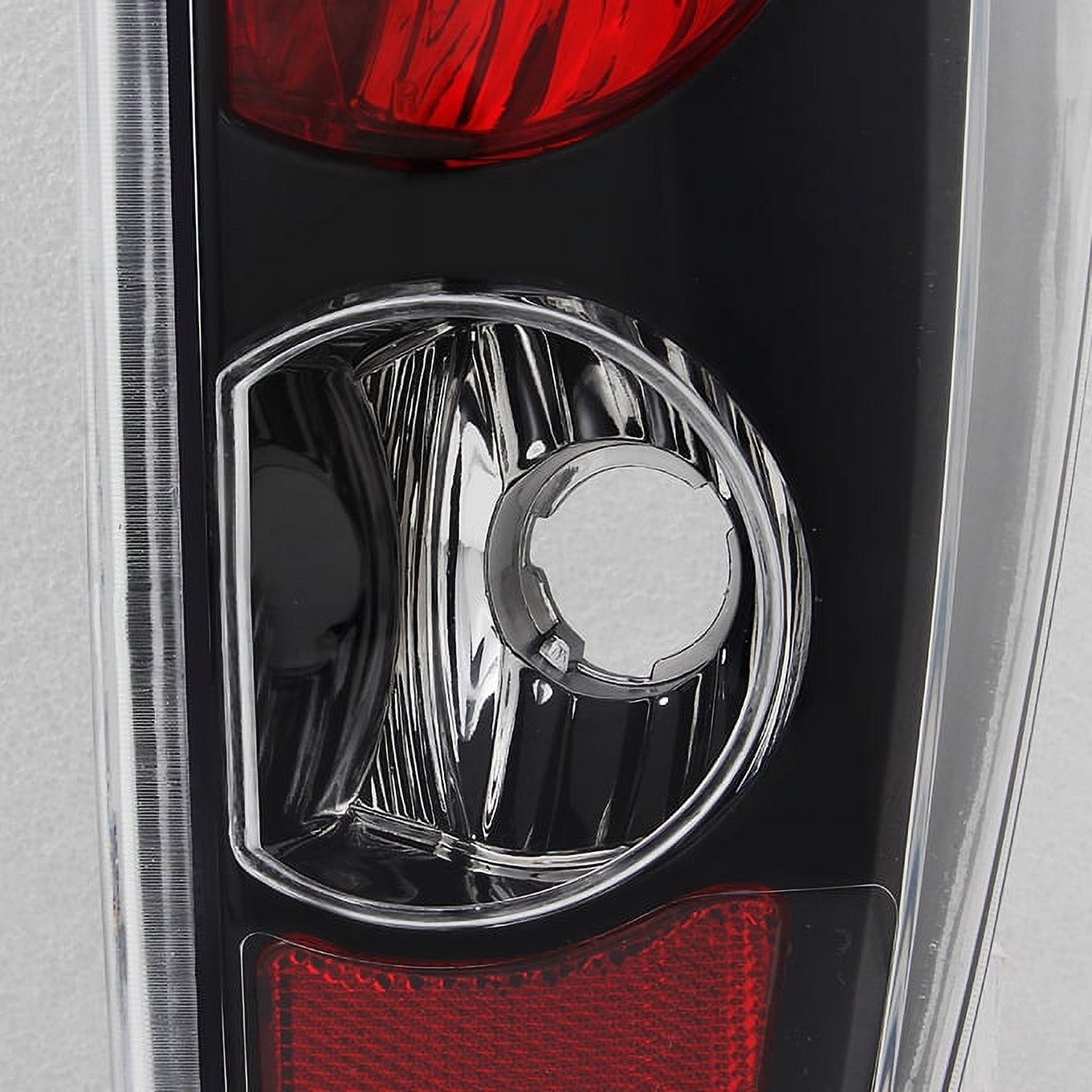 AKKON - For 2004 2005 2006 2007 2008 2009 2010 2011 2012 Chevy Colorado | GMC Canyon Black Tail Lights Pair Set