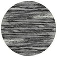 thumbnail image 2 of Addison Rugs Chantille Indoor/Outdoor Transitional Stripes Black Washable Round Rug, 8' x 8', 2 of 6
