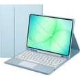 thumbnail image 1 of Funda con teclado táctil para Samsung Galaxy Tab A11 de 8,7 pulgadas (2025)/Galaxy Tab A9 de 8,7 pulgadas (2023), con portalápices y teclado Bluetooth táctil extraíble magnéticamente., 1 of 7