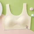 thumbnail image 6 of Wancir Starter Bras for Kids 9-12Y Seamless Training Cami Sports Bra No Pads, Double Layer on Chest, 6 of 6