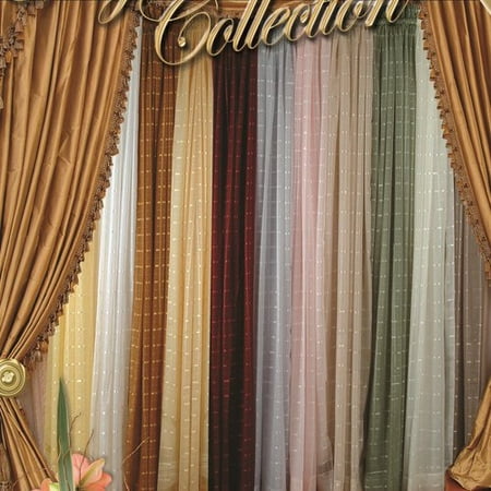 Focal Point Panel - Astoria Grand Galerita Point Solid Sheer Rod Pocket Single Curtain Panel