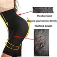 thumbnail image 4 of Body Shapewear High Waist Seamless Firm Control Waist Trainer Thigh Slimer Tummy ControlShaper Black, 4 of 7