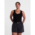 thumbnail image 2 of Scenario Women's Wide Ribbed Tank Top, Sizes XS-XXXL, 2 of 6