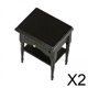 thumbnail image 1 of casa de muñecas en miniatura,Accesorios para casa de muñecas DIY Mesita de noche de madera,Mesa de noche de madera de juguete para casa en miniatura DIY,1:12 Muebles en miniatura para casa de, 1 of 10