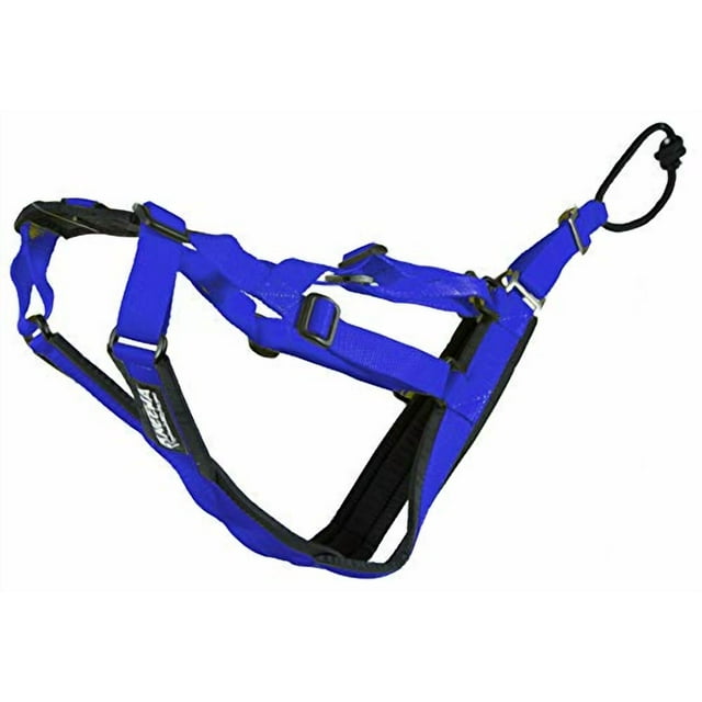Neewa Adjustable Sled Pro Harness (Small, Blue), Dog Harness Large Breed, Dog Pulling Harness, Giant Dog Harness, Sled Harness for Pulling, Great for Dog Joring
