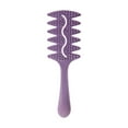 thumbnail image 1 of Curly Hair Styling Comb with Extended Bouncing Teeth for Gentle Detangling and Smoothing Hair Care, 1 of 3