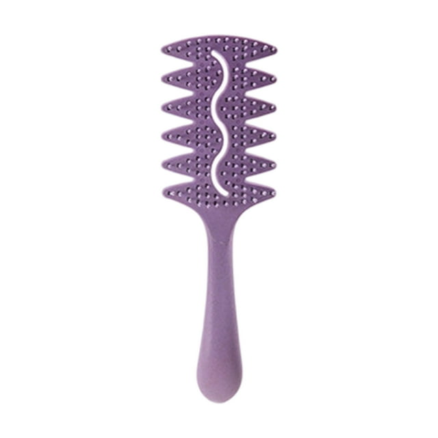 Curly Hair Styling Comb with Extended Bouncing Teeth for Gentle Detangling and Smoothing Hair Care