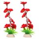 thumbnail image 1 of 2pcs Flor artificial Sushi Decoración de placas Flower Flower Flower Sashimi Decoración de placas, 1 of 6