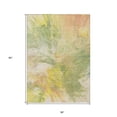 thumbnail image 3 of HomeRoots 579721 3 x 5 ft. Abstract Washable Indoor & Outdoor Rectangle Area Rug, Green & Yellow, 3 of 5
