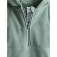 thumbnail image 3 of Athletic Works Girl's Polar Fleece Full-Zip Jacket, Sizes 4-18, 3 of 3