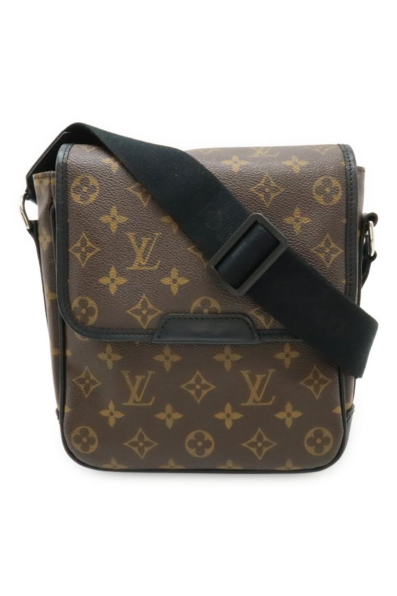 Pre-Owned LOUIS VUITTON Louis Vuitton Monogram Macassar Bass PM Shoulder Bag Pochette M56717