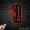 thumbnail image 4 of Handmadetneonsign Cow Goat Chicken House Number Metal Wall Art LED Light - Personalized Sign Home Decor 58617, 4 of 5