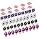 thumbnail image 5 of EeaseMX 50 piezas DIY Conector de ojo azul turco de doble agujero estilo pulsera conector oro rosa accesorios para hacer joyas accesorio, 5 of 7