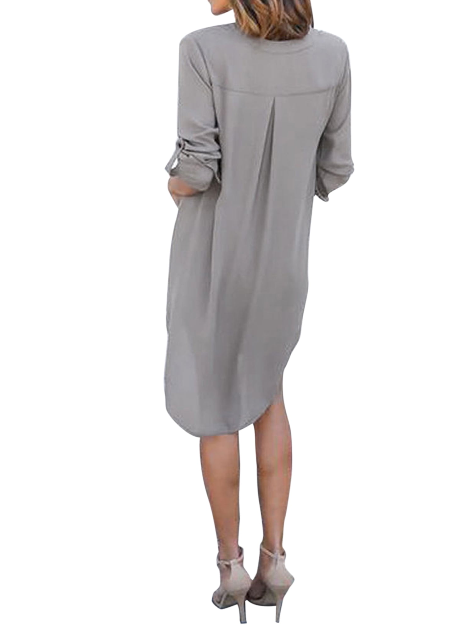 boyfriend shirt dress plus size