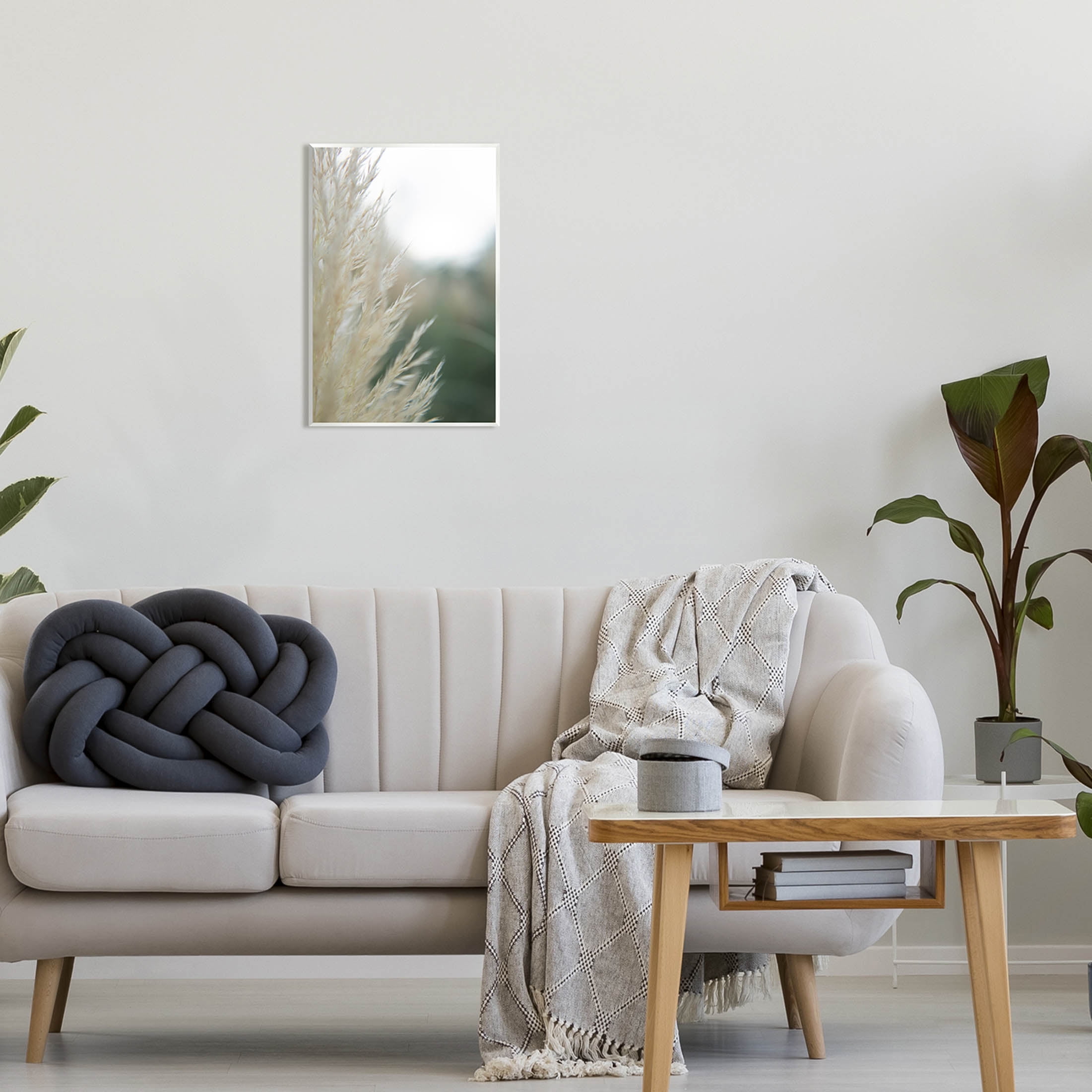 Stupell Industries Close Up Country Pampas Grass Photograph Unframed Art Print Wall Art, Design by Jason Johnson