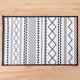 thumbnail image 2 of Alfombra Retro Antideslizante Alfombra De Entrada Al Aire Libre Para Interiores Alfombra De Estilo Nórdico A-60x40cm Soledad Alfombrilla de baño antideslizante, 2 of 10