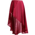 thumbnail image 3 of Women Sheer Wrap Ballet Skirts with Adjustable Waist, 3 of 6