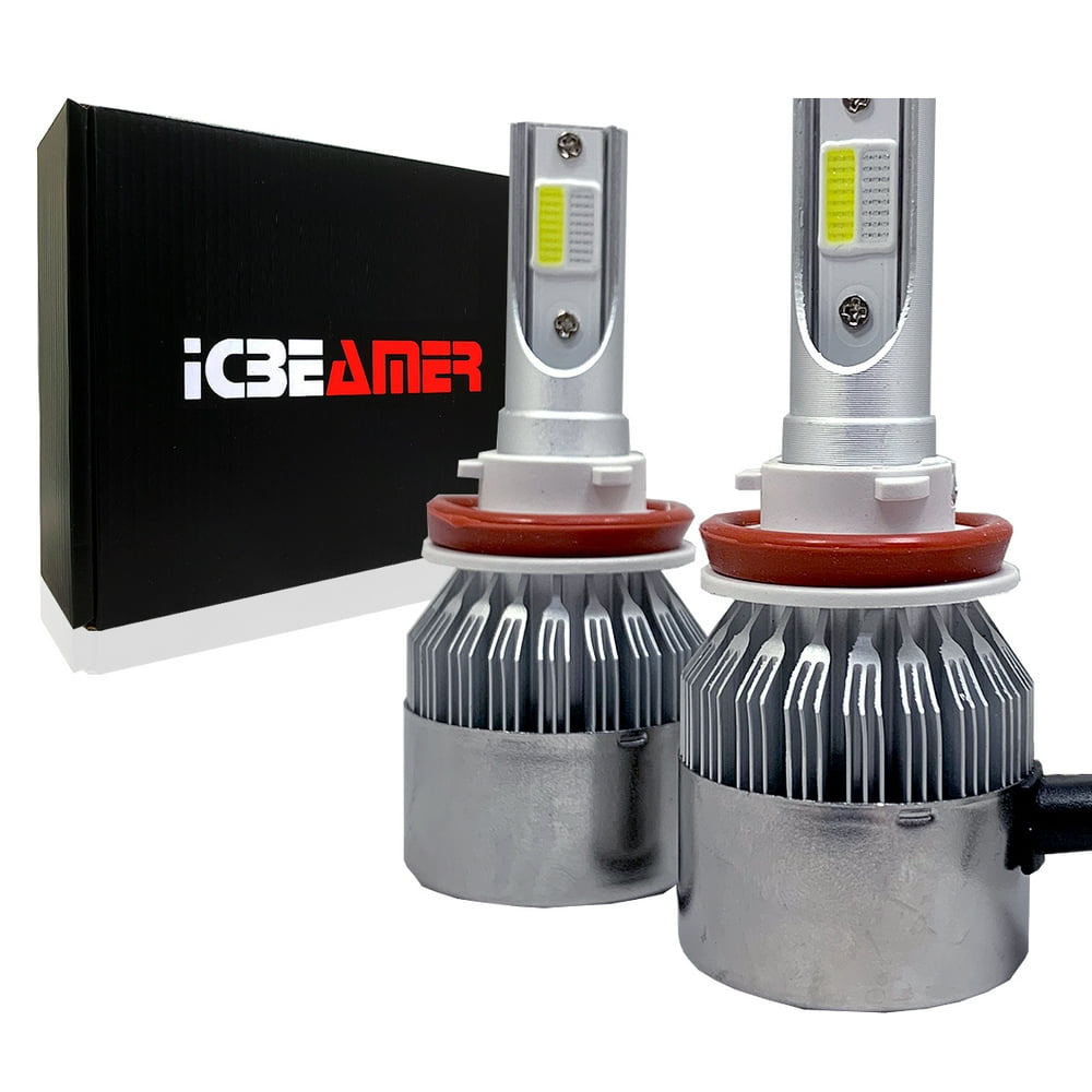 ICBEAMER 9007 HB5 LED COB HeadLight Bulb Replace Halogen Lamp [Color