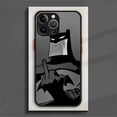 thumbnail image 3 of Phone Case For iPhone 15 14 11 Pro Max 13 12 Mini XR XS X 7 8 6 6S Plus Hard Matte Shell Middle Finger Batman, 3 of 5