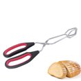 thumbnail image 4 of WUTYU Stainless Steel Scissor Tongs With Plastic Silicone Handle Great for Kitchen Food Cooking Baking Barbecue Kitchen Daily Use, 4 of 5