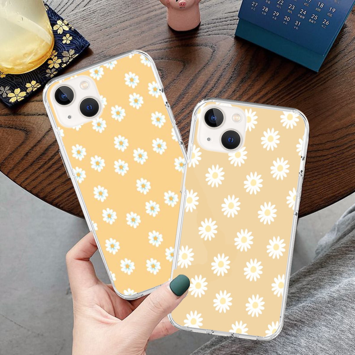 Yellow Drops TOUGH Case 12 Mini Cover Samsung Galaxy Pixel XS 8 XR 7 Plus Note 20 11 Pro Max Available for iPhone 13 Pro Max
