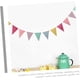 thumbnail image 3 of Banderín de arpillera sintética, decoración de boda, cartel triangular, decoraciones para ceremonia de boda, cartel de despedida de soltera, cartel colgante de vacaciones, 3 of 5