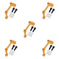 thumbnail image 1 of Guardoinrt Durable Bicycle Bike Disc Brake Mount Adapter Reliable Caliper PM to IS Conversion Gold Front 5Set, 1 of 6