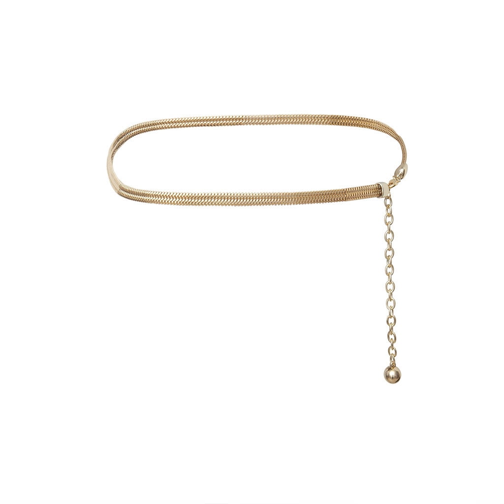 Yliquor Womens Belt,Fashion Metal Thin Belt Simple Wild Summer Dress Charm Body Chain Jewelry Yliquor Womens Belt,Fashion Metal Thin Belt Simple Wild Summer Dress Charm Body Chain Jewelry