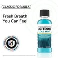 thumbnail image 2 of Listerine Cool Mint Antiseptic Mouthwash, Essential Oils Menthol, Thymol, Eucalpytol - Plaque, Bad Breath, Gingivitis, 2 of 8