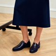 thumbnail image 3 of DREAM PAIRS Mocasines para Mujer Slip-On Azul Marino con Soporte de Arco Talla 9.5, 3 of 8