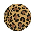 thumbnail image 2 of DouZhe Waterproof Spare Tire Cover, Leopard Print Cool Background Prints Adjustable Wheel Covers Fit for Jeep Trailer RV SUV Car, 14 inch, 2 of 7