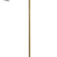 thumbnail image 3 of Benjara BM220851 Lampe de Sol en Métal 60W avec Forme Col de Cygne & Base Stable, Or, 3 of 5