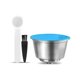 thumbnail image 1 of Recargable de acero inoxidable Metal Reutilizable Dolce Gusto Cápsula Cubierta de silicona Dolci Gusto Máquina de café Cuchara de café con clip. Afortunado Sencillez, 1 of 1