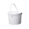thumbnail image 3 of Pail with Handle, Polypropylene, 1.5 Quart, White, 10 Piece, 3 of 7