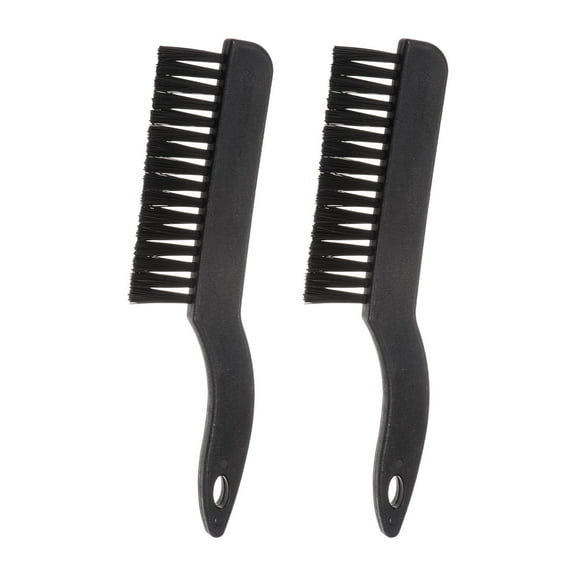 Uxcell 2 Packs Antistatic Cleaning Brush 35x125mm PV Plastic Conductive Bristles Anti Static ESD Brushes